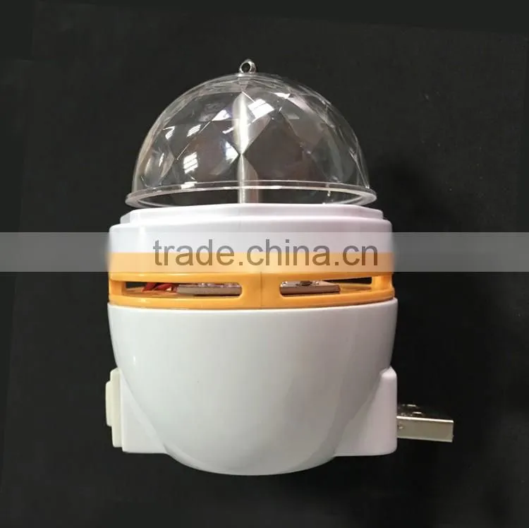Plastic Led 3D Small USB Plug In Mini Room Decoration Star Ceiling Night Light For Baby