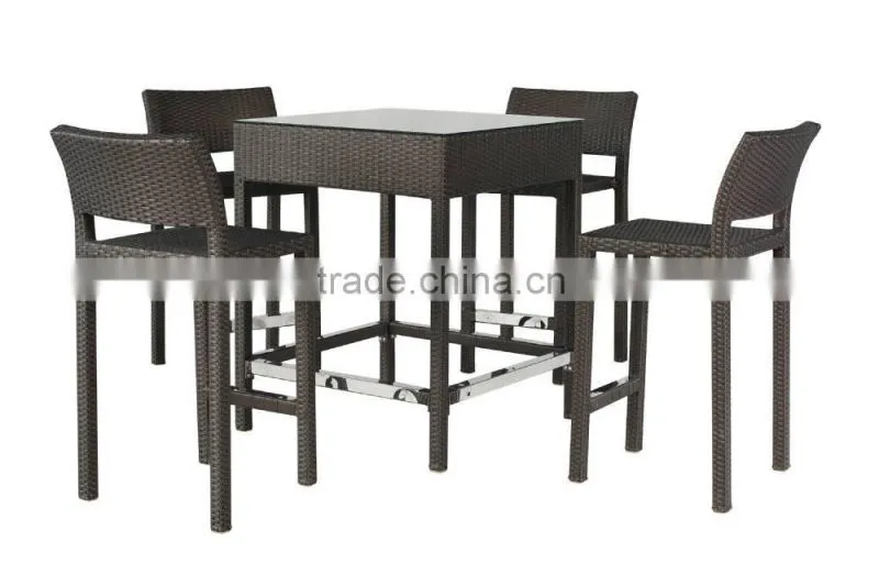 KAL038 garden furniture rattan bar set