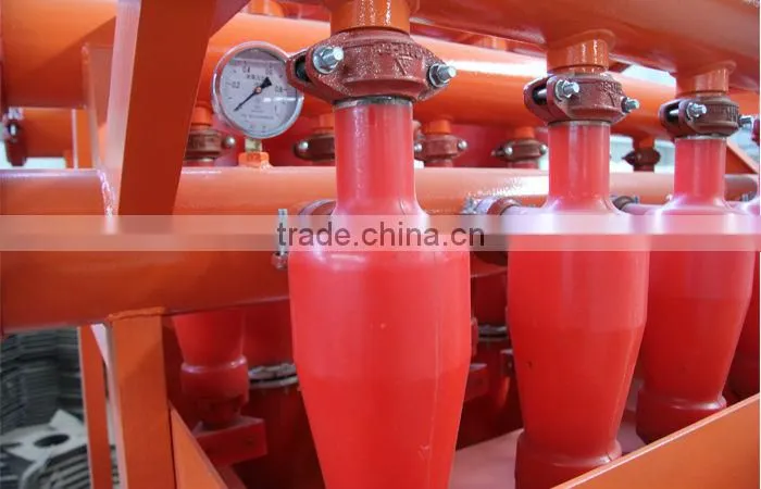 auger drilling machine mud cleaners