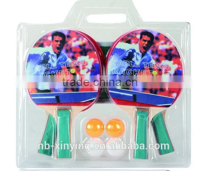Hot selling Table Tennis Rackets Cheap protable wooden beach racket