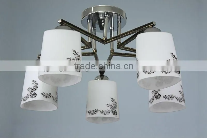 chandelier lighting glass ceiling lamp