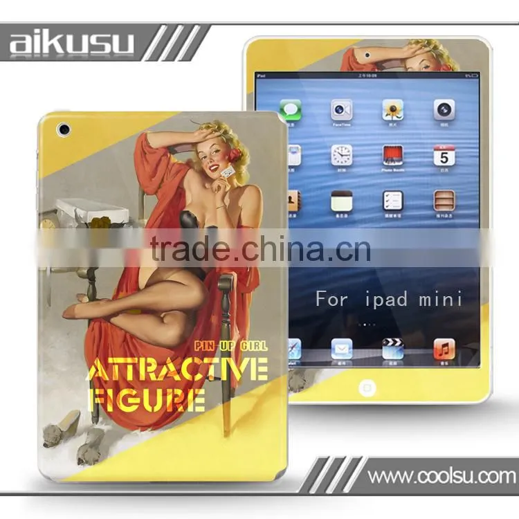Wholesale china factory 3D color skin case covers for iPad mini