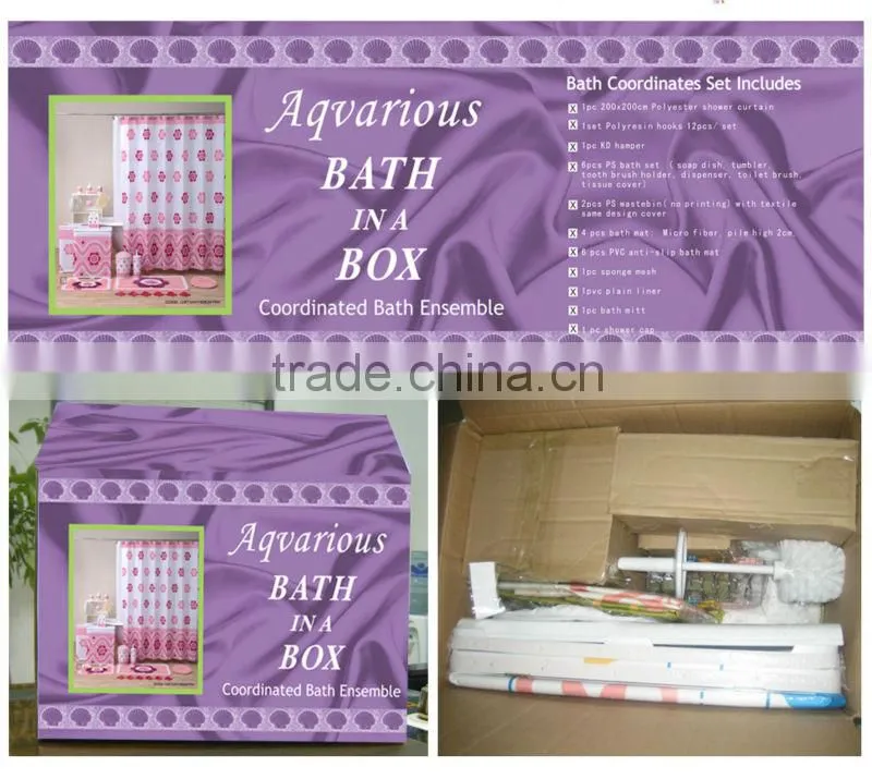 Promotion Houseware bathroom accessories whole bath set