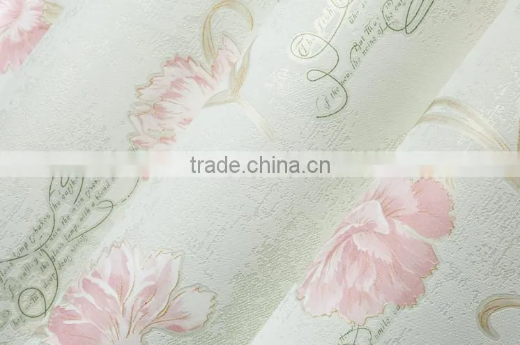 Top waterproof wallpaper/decorative wallpaper/interior wallpaper