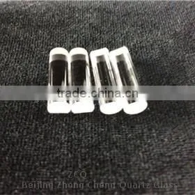 Half round quartz rod/ glass stick for ribbon cable connectors