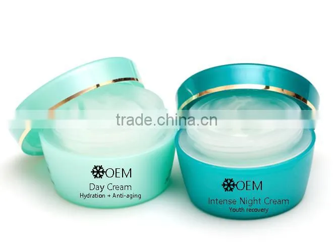 OEM face cream, DAY cream with Sheep placenta extract, collagen, vitamins C, E and Hyaluronic Acid