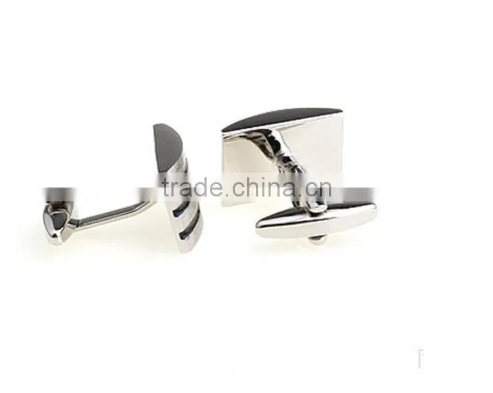 2015 hot sale high quality mens stainless steel swank cufflinks value