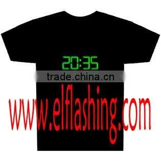 LED T-Shirt, LED Message t-shirt
