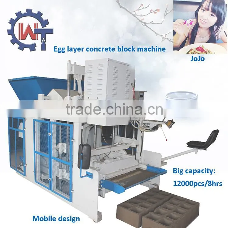 WANTE MACHINERY semi automatic hollow block making machinary