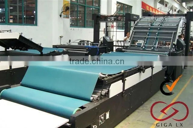 GIGA LXFMZ Fully Automatic Paper Flute Cardboard Laminating Machine Price Good