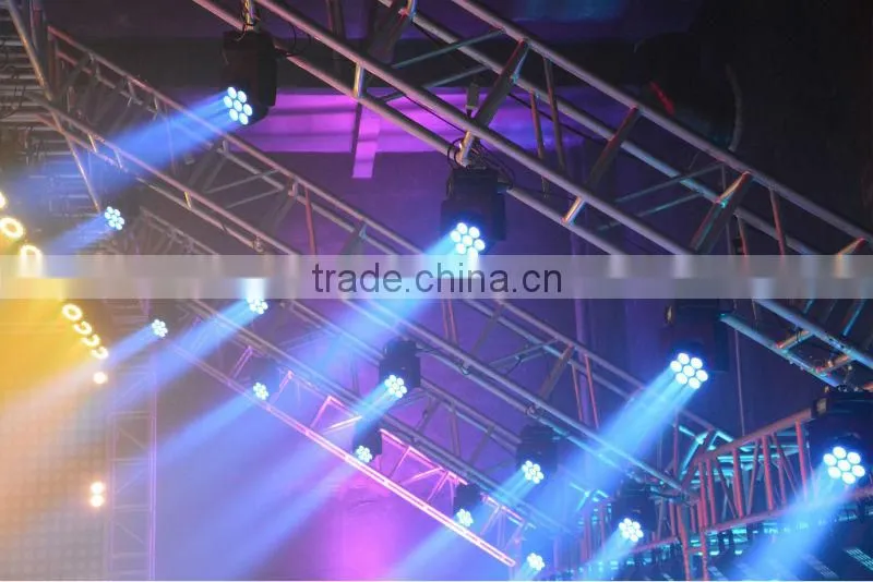 High quality china products RGBW 4-in-1 7pcs 15W led beam moving head