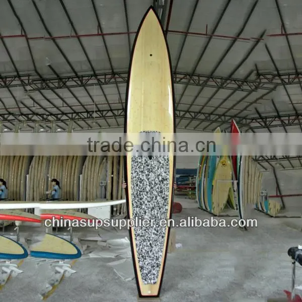 Quality bamboo race SUP board