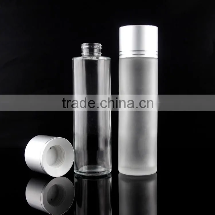 high quality cosmetic glass bottle with cap