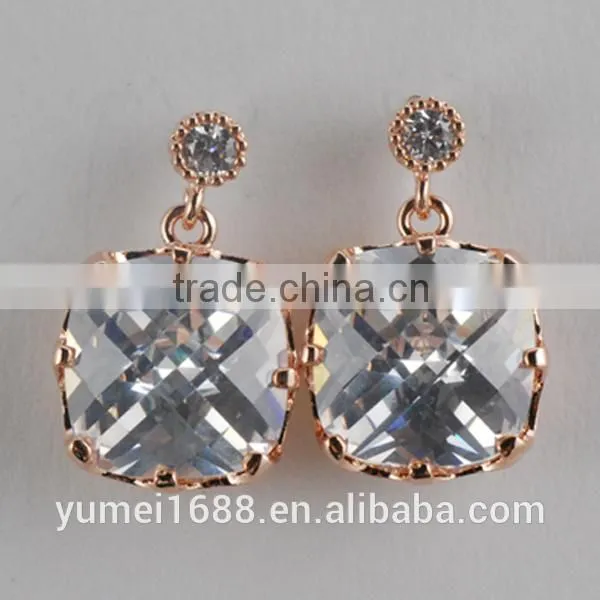 paypal Accpet 925 sterling silver crystal ball stud earrings