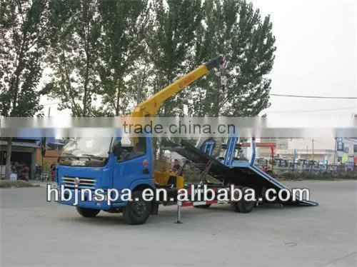 4*2 good price dongfeng tow truck mounted crane for sale
