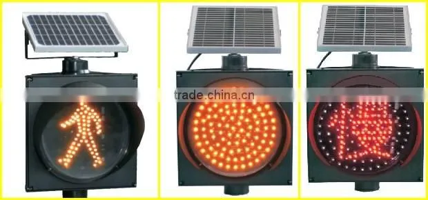 Hot product kutuo 300mm solar traffic light solar power systems traffic signal with factory price