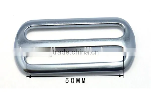 Big zinc alloy slider buckle for bags