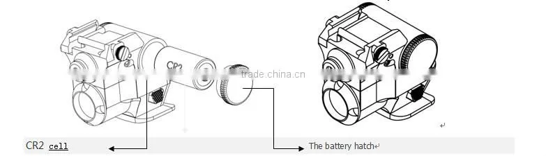 The smallest gun laser sights used for various pistols