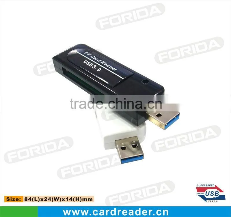 2013 New Style USB3.0 External CF card reader for Laptop