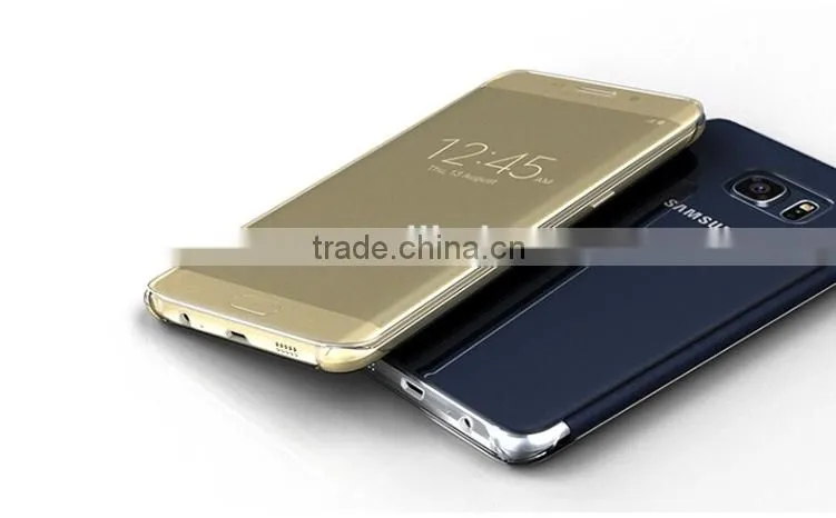 Full HD Front Smart Flip Phone Cover Transparent Phone Case For Samsung