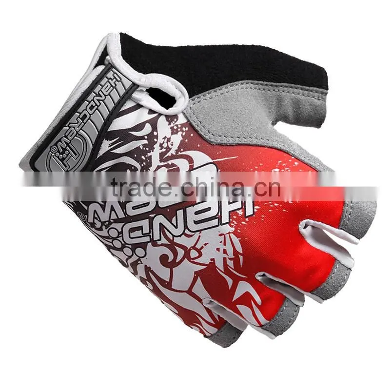 4 Colors 3D Gel Breathable Mountain Bike Summer Cycling Gloves Half Finger