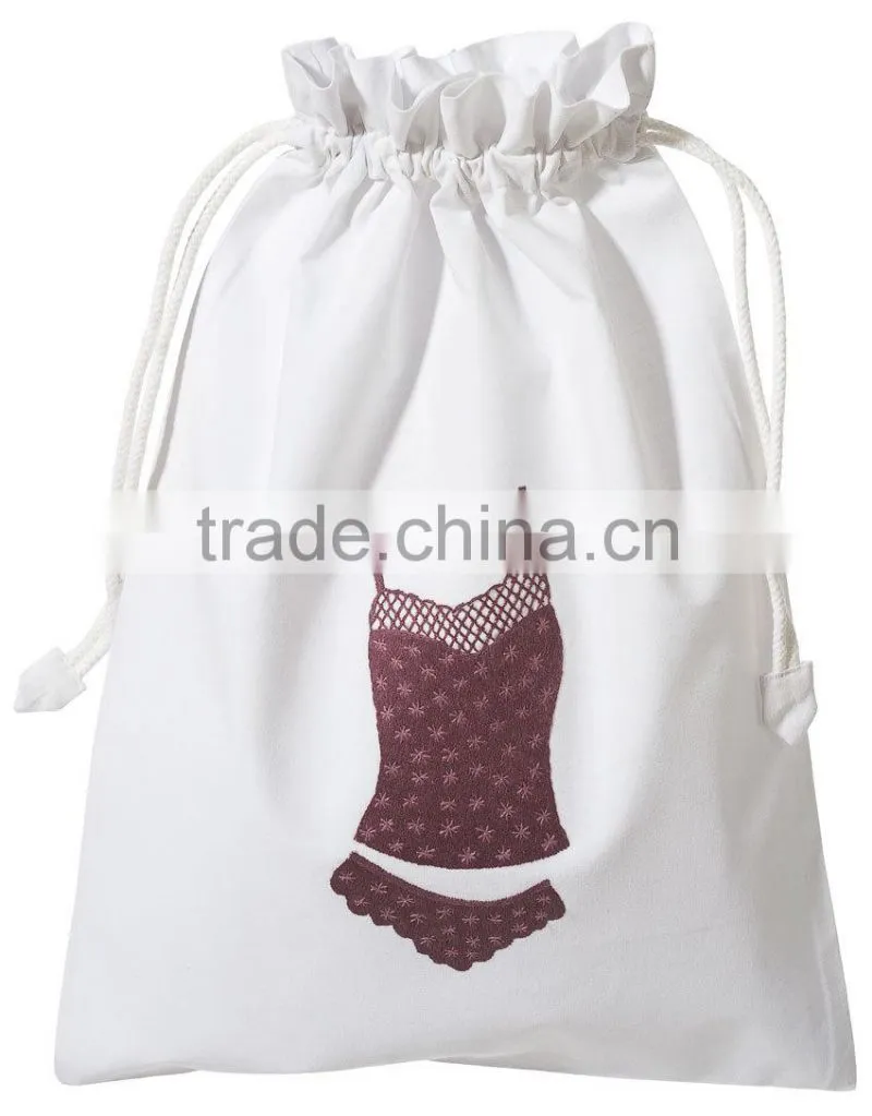 hand embroidery lingerie bag