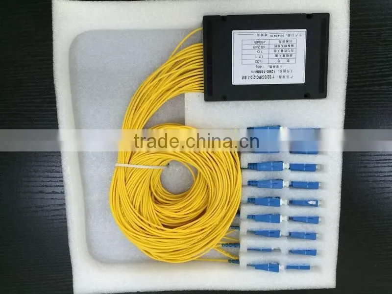 China supply 1M SC PC pigtail 1x32 FTTH splitter