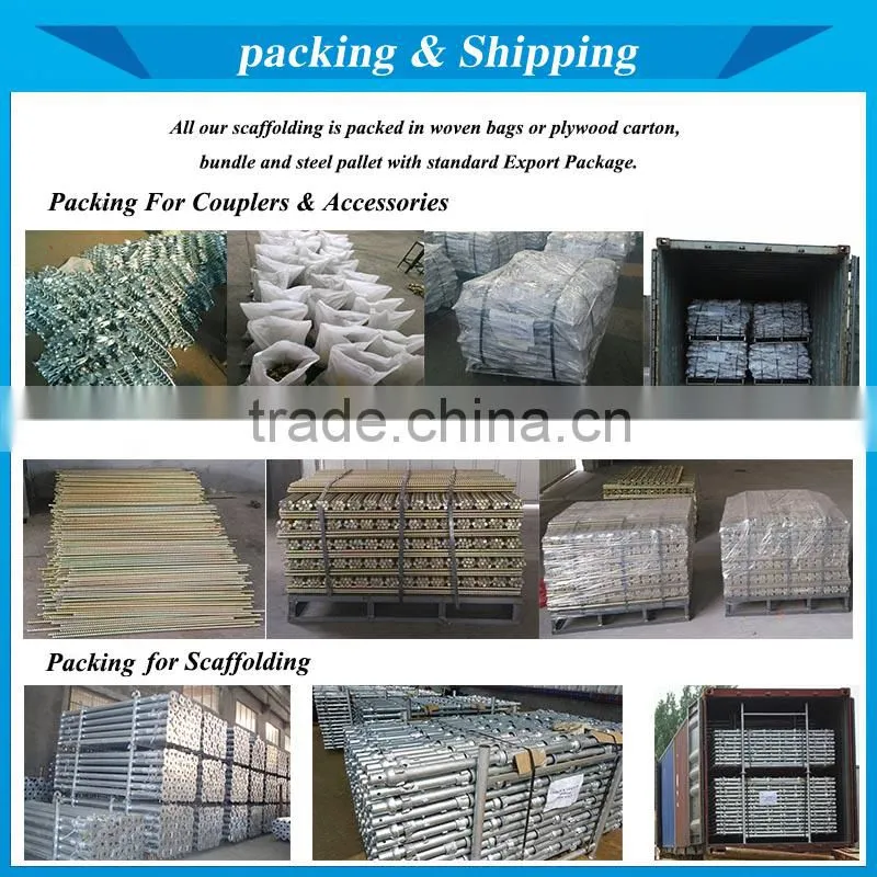 Scaffolding System Ringlock rosette fittings ledger