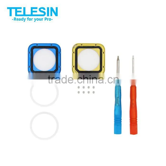 Telesin Go Pro Hero4 Session Decorative Replacement Lens Kit