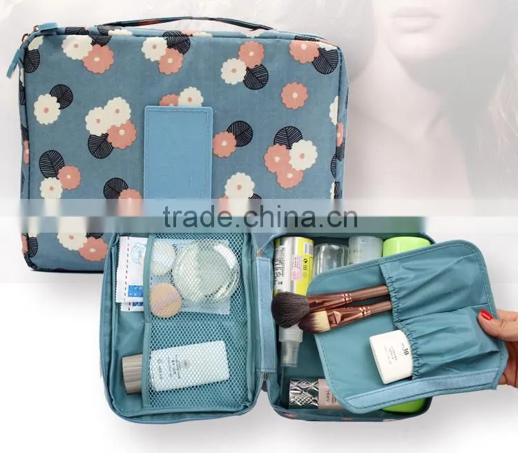 Multifunctional quality makeup bags women men cosmetic bags Vshowbags