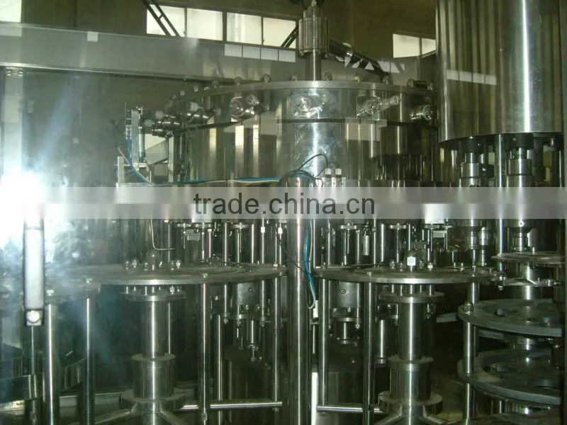 Carbonated beverage machinery