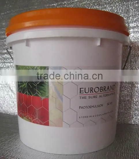 rotary printing screen photo emulion in chemical