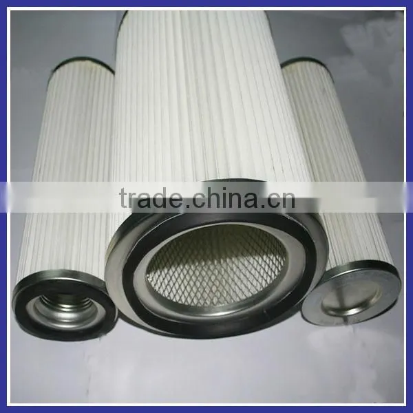 good permeability; high reliability kapok fiber and polyester oil separator air filter