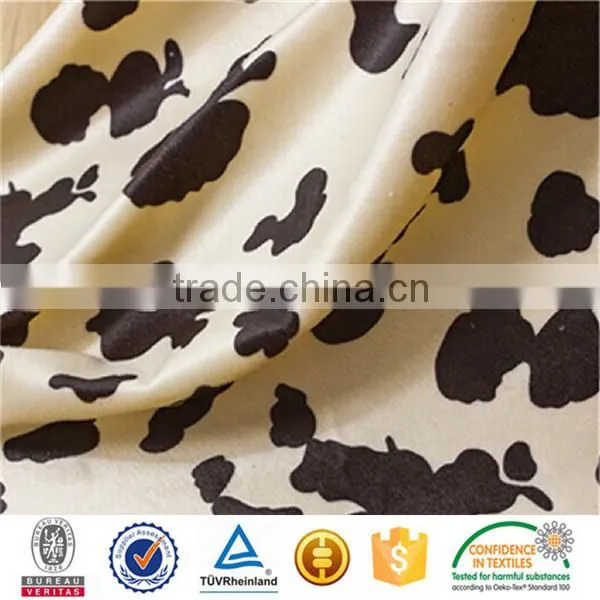 wholesale 100% polyester animal print velour fabric