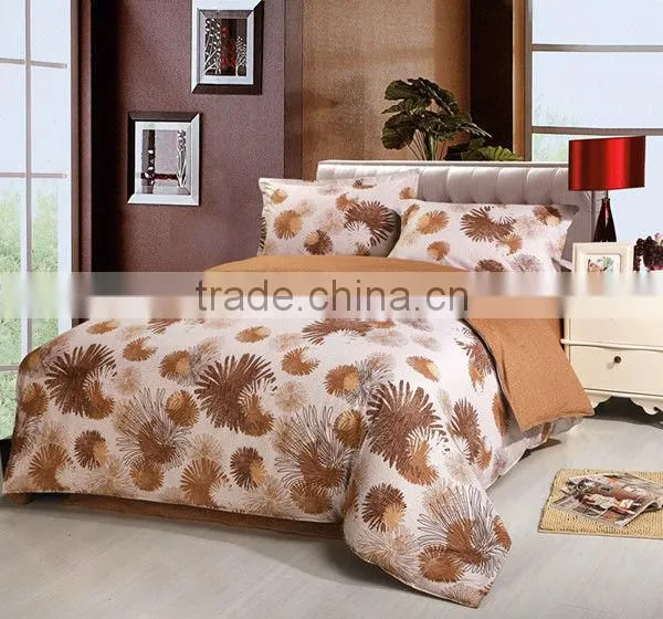 Hot sale comforter set used hotel bed sheet wholesale duvet cover set