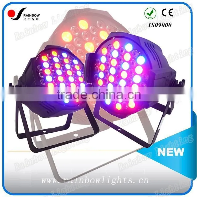 Cheap Led stage wash lighting 54pcs RGB 3in1PAR Cans LED stage par light