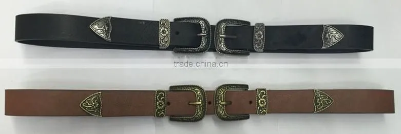 2016 ladies fashion fancy belt pu belt women belt