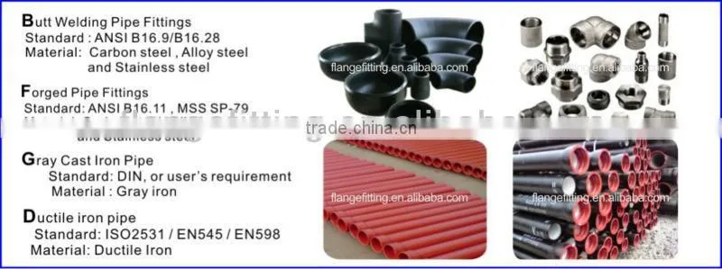 iso 2531 k9 ductile iron pipe