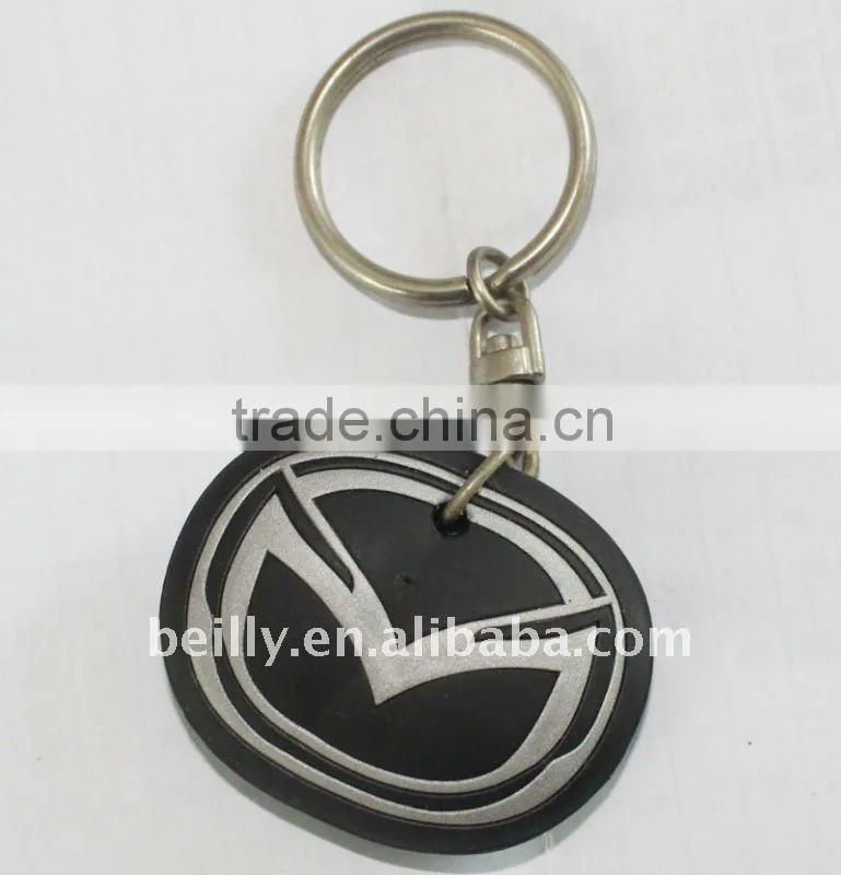Hot sell !!! Dongguan high quality factory manufacture custom design eco-friendly silicone key chain