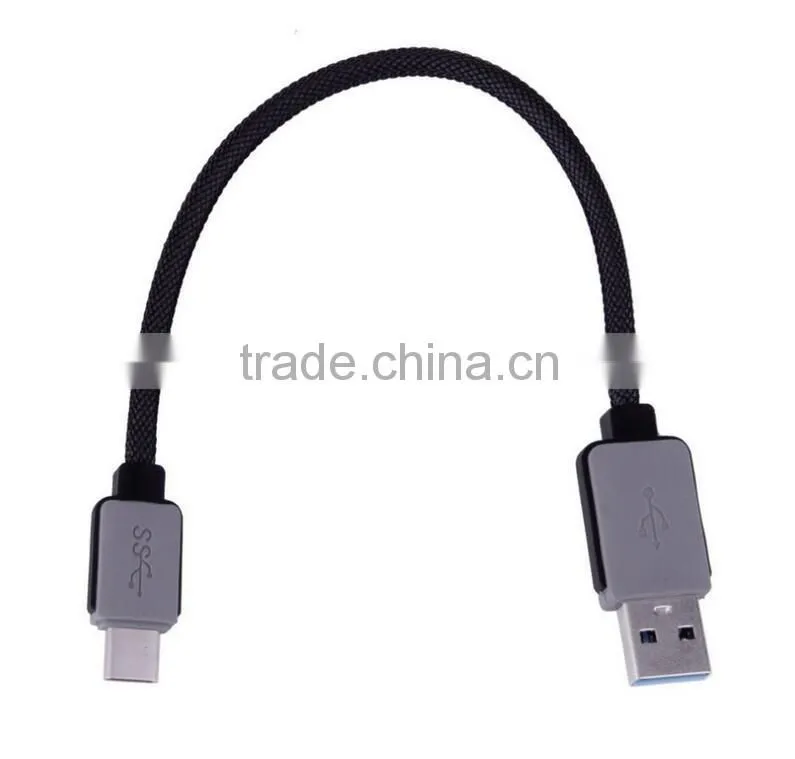 USB 3.0 Female Cable to USB 3.1 Type C Male Short Data Cable Connector Black 0.15m/1m/1.5m available
