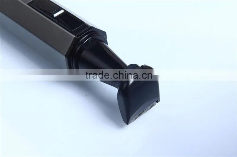 NIKAI 3 in 1 Waterproof manual nose and ear hair trimmer