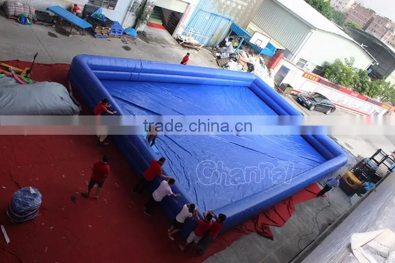 Largest best selling adult square inflatable swimming water pool for sale