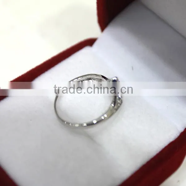 fine pearl price wholesale round pearl ring real 925 silver ring