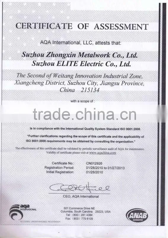 High quality sheet metal bending process