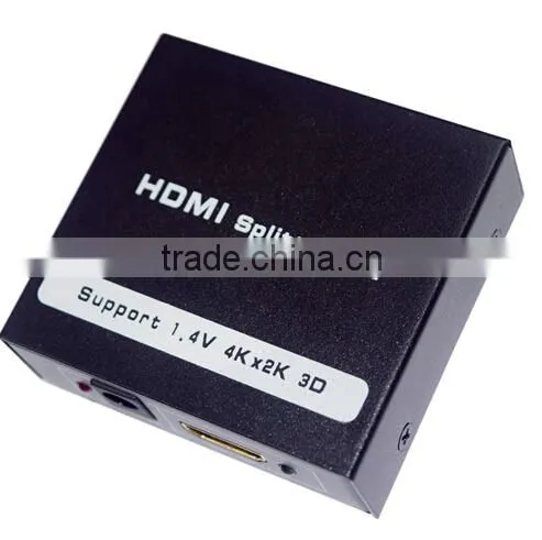 2015 Hot Sales !!!!HD SPLITTER 1x4,New 1x4 3D HD Splitter for HDTV,DVD, HD V1.4 1080P Audio Video Splitter Extender