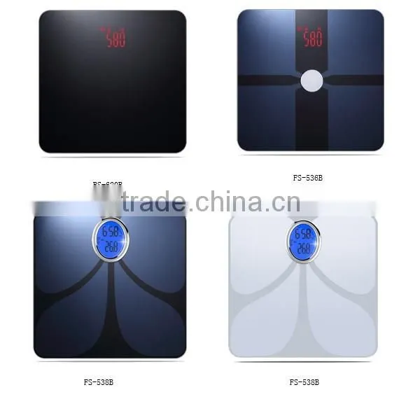 Household Bluetooth Body Fat Scale Built In Rechargeable Lithium Batteries