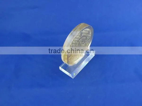 Round Shape Crystal acrylic trophy award
