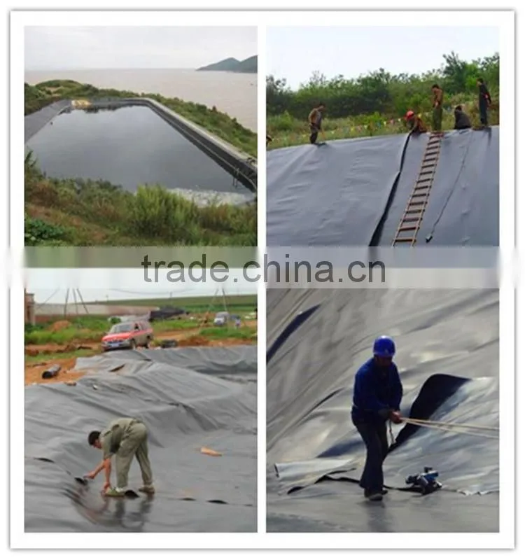 HDPE Geomembrane, River, Fish pond, Garden Liner