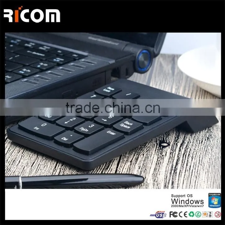 19keys keyboard with numeric keypad and touch pad,numeric keypad lcd,wireless numeric keypad-G1-Shenzhen Ricom