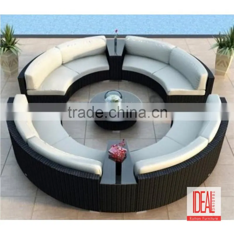 Living room furniture modern sectional 5 seat waterproof sofa set design with table
